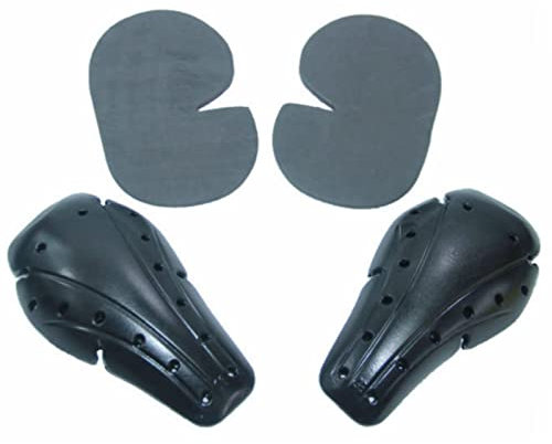 COOKOE Rodilleras protectoras de cadera para motocicleta, pantalones de equitación, rodilleras de repuesto