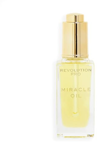 Revolution Pro, Miracle Oil, Huile visage nourrissante et repulpante, lissante, infusée de collagène botanique, 30ml
