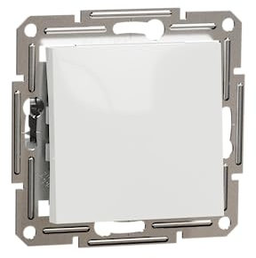 Schneider Electric Asfora Kreuzschalter, Unterputz, 10AX, 250V AC, Steckklemmen, weiss, Artikelnummer EPH0570121D