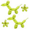Modellierballons Metallic Hellgrün 260Q Lange Luftballons Chrom Twisting Ballon Tiere für Geburtstage Babyparty Hochzeit Karneval Party Dekorationen 25 Stück