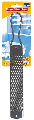 PARODI & PARODI - Grattugia Formaggio Pasta Dura e Cioccolato a Lima Acciaio Inox, Mandolina Professionale per Formaggi, Spezie e Altro, Accessori Cucina Multiuso per Sminuzzare, Utensili Cucina 30 cm
