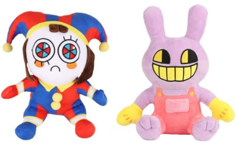 MayDee The Amazing Digital Circus Plüschtiere 2 Zirkus Stoffpuppen Schlafzimmer Sofa Zimmer Dekoration Kinder Plüsch Puppen Geschenk Bunny Funny Doll Clowns Plüsch