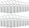 WOOOLKEN USB Stick 16GB 20 Stück USB Sticks Metall 20er Pack Silber USB-Flash-Laufwerk zum Kopieren von Daten von einem Computer Oder Einem Anderen Gerät