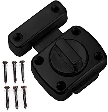 Serrature girevoli senza chiave per cassetti, serrature in lega per porta armadio bagno interno WC