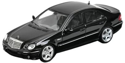 XGFFBAGB 1/64 Für E63 W211 Druckguss-Modellauto(Black A,with Box)