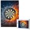 New Dart Board, Jigsaw Puzzles 1000 Pieces Wooden Jigsaw Toy Family Game Wall Decor for Adults Teens
