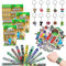 Gamer Mitgebsel Kindergeburtstag 82 Stück Videospiel Party Mitgebsel 10 Spiel Partytüten 10 Spiel Schlüsselanhänger 12 Spiel Armband 50 Spiel Sticker Gamer Theme Party Zubehör Setfür für Kinder