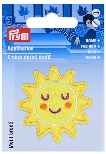 Prym 923244 Applikation Sonne aufbügelbar