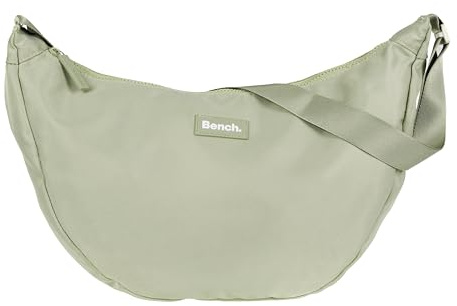 Bench Handtasche Schultergurt Moonbag Slingbag Crossbody Nova 64216 + Etui | Damen Schultertasche Banane Mond Bag Schlinge Moon Sichel Tasche Umhängetasche Freizeittasche