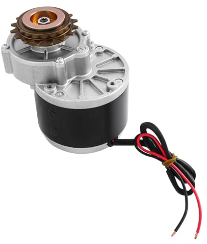 24V Fahrrad Motor Conversion Kit 250W E-Bike Umbausatz mit Daumengas & Kette – Bürstenbehafteter Motor Komplettset für F ahrrad-Umrüstung zum Elektrofahrrad – Fahrrad-Motor-Kit mit Controller