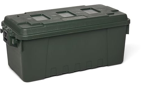 PLANO Sportsman's Trunk - Medium 64ltr,Olive Drap Green, Military-Grade Storage Box with Lid, Heavy Duty, Large, Camping & Army Storage Trunks, Perfect for Hunting, Paintball, Airsoft or Home Storage