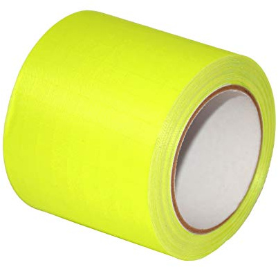 YACHTICON Spinnaker Segel Reparatur Klebeband 4,5m x 50mm Tape, Farbe:Neongelb