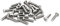 sourcing map sourcingmap M4 x 16 mm de Tornillos de Acero inoxidable 304 de cabeza troncocónica de seguridad Torx sujetadores 25pcs