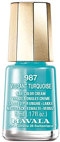 Mavala Dash & Splash 2019 Nail Polish Collection - Vibrant Turquoise (987) 15ml