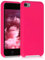 kwmobile Schutzhülle kompatibel mit Apple iPod Touch 6G / 7G (6. und 7.Generation) - Hülle Silikon gummiert - Cover Case in Neon Pink