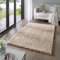 Taracarpet Shaggy Teppich Wohnzimmer Venezia Hochflor Langflor Teppiche modern Beige 200x250 cm