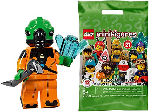 LEGO Serie 21 Minifiguren Alien Minifigur 71029 (Beutel)