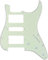 Pickguard Scratch Plate 3ply11-Loch HSH-Pickguard-Gitarrenschaber Für Stratocaster-Moderne Art (Color : 3Ply Mint Green)
