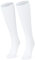 CityComfort Kniestrümpfe Damen und Herren Unisex Lange Socken Teenager Mädchen und Jungen (Weiß, 36-40)