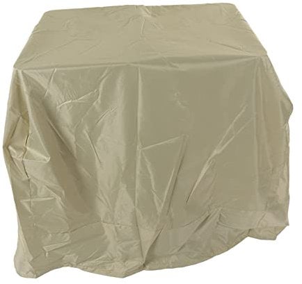 Kuuleyn Schneefräsenabdeckung, Schneefräsenabdeckung, Schneefräsenabdeckung, wasserdichter UV-Schutz, große tragbare Schneeschaufel, Staubschutz für Schneefräsen(Beige)