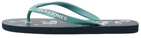 JACK&JONES JUNIOR JFWLOGO PALM PRINT FLIP FLOP JNR