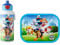 Mepal - Set Déjeuner Campus - Set de Déjeuner pour Enfants avec Bouteille de Boisson Pop-up et Panier-repas - Set de Déjeuner pour L'école - BPA-free - 400 ml + 750 ml - Paw Patrol Pups