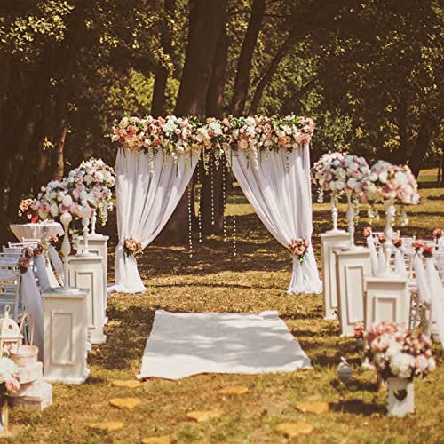 Gang Läufer für Hochzeitszeremonie 30m Weißer Teppich Läufer für Outdoor Strand Hochzeit Kirche Dekorationen