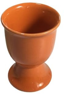 linghhiming Egg cup Egg tray cup Creative espresso cup High-end ceramic breakfast cup for dining table Egg cup (orange)