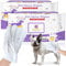 Dog Cleaning Gloves Wipes 30pcs Disposable Pet Grooming Bathing Gloves Extra Thick, No Rinse Shampoo Dry Cleaning Gloves for Dogs & Cats Paw Face Ear Fur and Butt