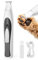oneisall Pfotentrimmer für Hunde mit LED-Licht, Leise Hundepfoten Trimmer Paw Trim Pro dr Pfoten, Wiederaufladbar Schermaschine Hund Hundeschermaschine für Pfoten, Augen, Ohren, Gesicht