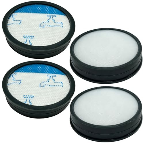 Beaufan 4 Pack di filtri Compatibile con Rowenta Powerline Extreme Cyclonic RH8133 RH8147 RH8155 RH8165