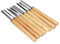 Wood Turning Chisels, 8Pcs Wood Turning Chisels HHS Parting Tools Set Wood Lathe Turning Tool Kit Woodworking Cutting Carving Modeling, Wood Chisels