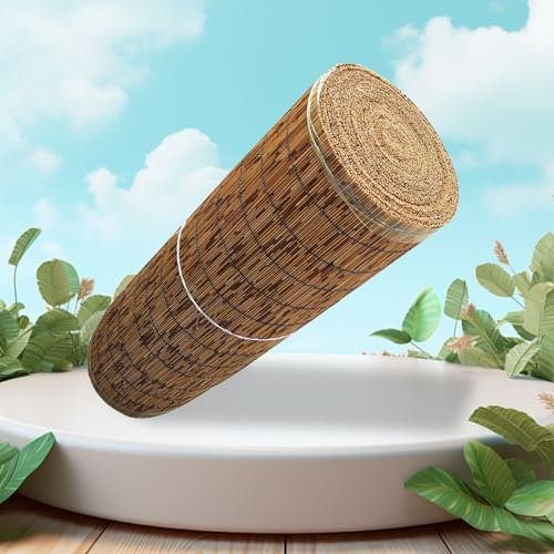 Natural Bamboo Fence Panels for Outdoor Patio Waterproof Garden Privacy Screen Available in Heights 60160cm Carbonized Black Durable & EcoFriendly.