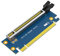 PCIe 16 x Risers Card PCIe 16 x prolunga ad angolo retto 90 gradi Risers Adapter Card High Speed Risers Card per 1U