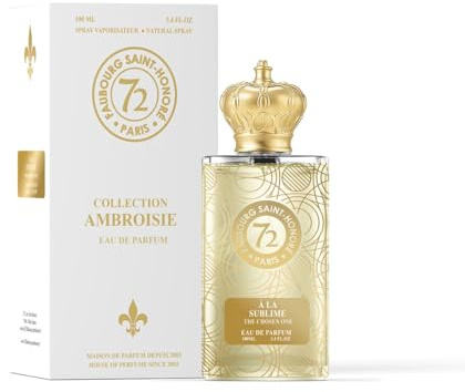 72 Faubourg Saint-Honoré - A la Sublime Eau de Parfum, 100 ml, Parfumerie de niche, Chypre Floral Gourmand