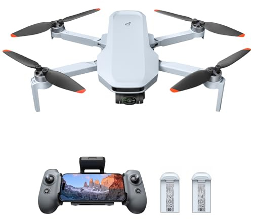 Potensic ATOM 2 Dron con Cámara para Adultos, 32 min de vuelo, 2 batería, Video 4K/Foto 8K, Transmisión 10KM, Seguimiento AI, Grabación Vertical, AI Noche Shot, QuickShots,