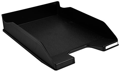Exacompta Office - Bandeja de correo, color negro