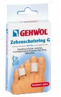 GEHWOL Polymer Gel Zehenschutzring G mittel, 2 St
