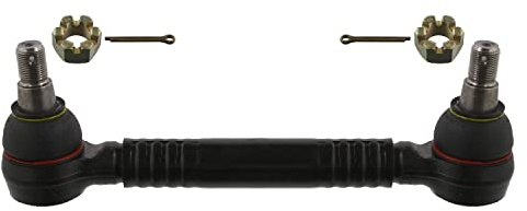 febi bilstein 37758 Spurstange mit Kronenmuttern und Splinten, 1 Stück