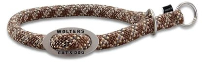 Wolters | Schlupfhalsband Everest reflektierend in Tabac/Sand | L 30 - 35 x B 0,9 cm