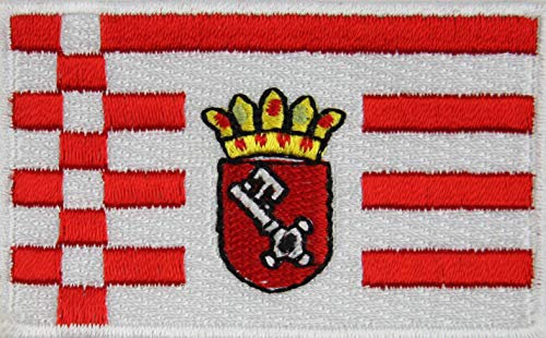 Yantec Patch Bremen 4 x 6,5 cm Flaggenaufnäher