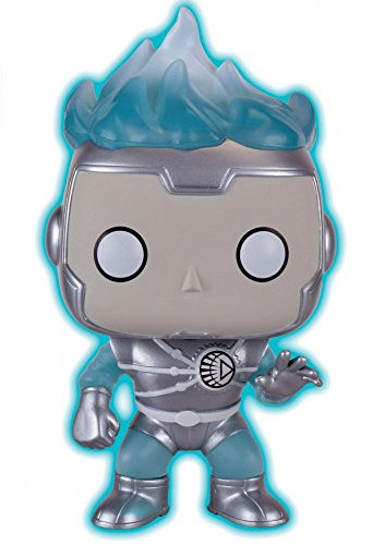 Funko - 91 - Pop - DC Comics - Linterna Blanca Firestorm GITD - Edición Limitada