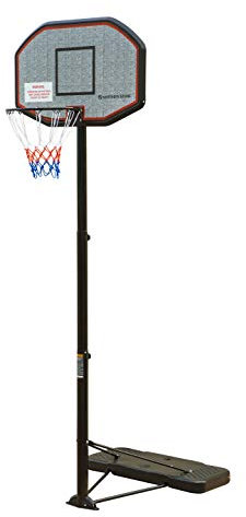 NORTHERN STONE Pro Court höhenverstellbarer tragbarer Basketballkorb mit Schlagbrett, offizielle Höhe