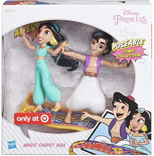 Disney Princess – Jasmine und Ali – Magic Carpet Ride – bewegliche Comic-Auswahl – Sammlerstück