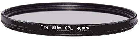 ICE Slim CPL 40mm Filtro polarizzatore circolare in vetro ottico per fotocamera Fuji Fujifilm X10 X20 X30