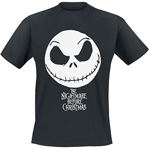 Disney NBX Jack Face T-Shirt M Black