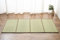 EMOOR Japanische Tatami Matte, 180 x 200cm, Natürliches Igusa Binsengras (Ungefärbt), Faltbare Igusa-Matratze, Japanische Futon Boden schlafen Area Teppich Meditation Yoga Zen