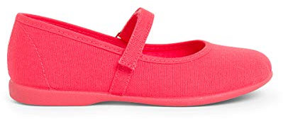 Pisamonas Merceditas Niña Tela Cinta Adherente Fina Talla 33 Color Coral