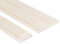 Saunainter Profilo in legno di pioppo, classe A, molla STP, 15 x 90 mm, 2400 mm, 6 pezzi, materiale da costruzione per sauna e interni