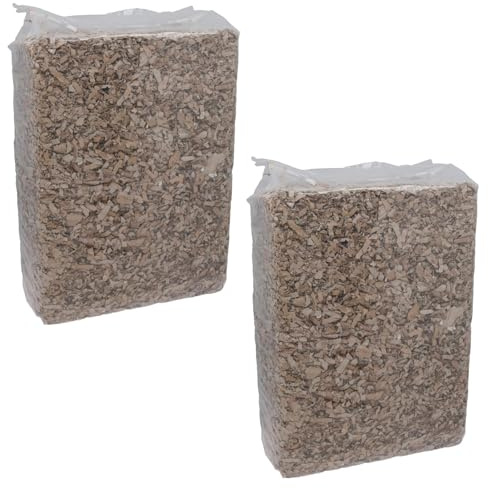AB TOOLS 2-pack stor bio-väska av hög kvalitet, miljövänligt strö för små djur (3,2 kg x 2)